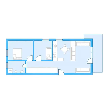 Lejlighed Clair-azur A 41 By Interhome *